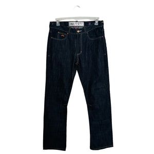 Men Akoo Size 32 Dark Wash Straight‎ Leg Jeans